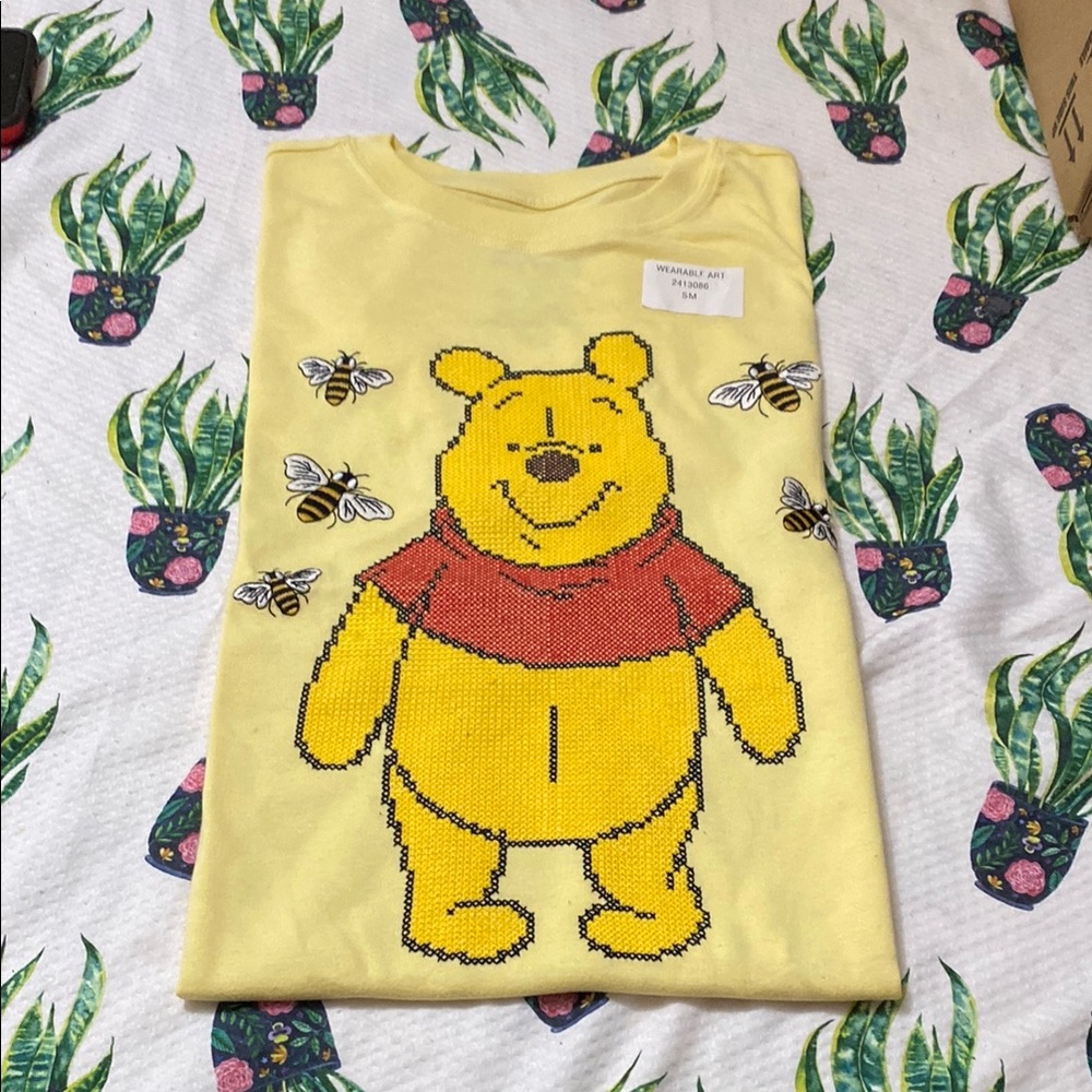 Yellow Winnie the Pooh Shirt